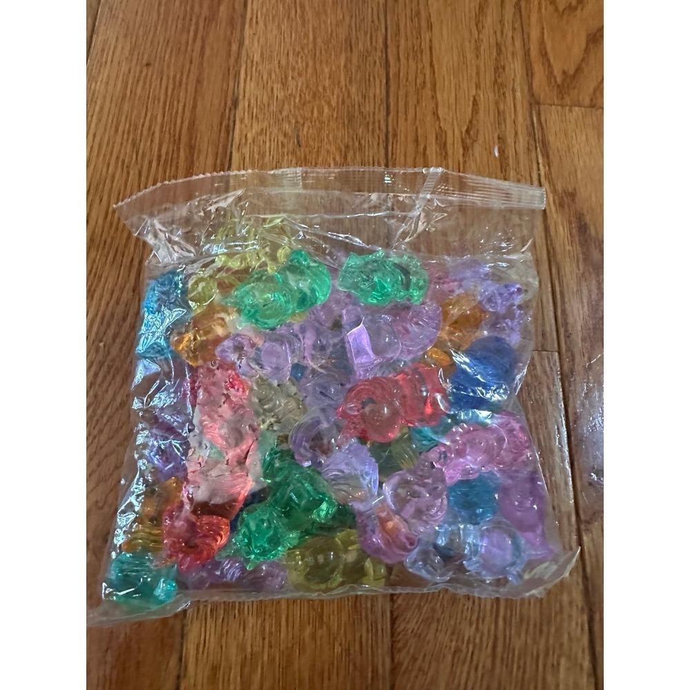 Entervending Little Unicorn Toy Set - 50 Pcs Unicorn Figures - Party Favors & Ca